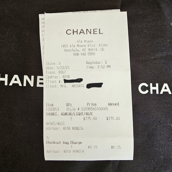 CHANEL Thong Flip Flops  Sandals Pink Lambskin Chain CC Authentic EU 40/ US 10 - Picture 13 of 15